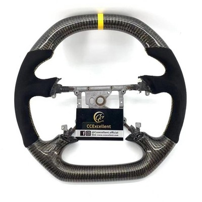 CCExcellent Custom Carbon Fiber Steering Wheel For Ford Mustang GT 1999-2004