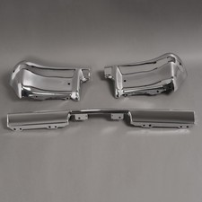 For Chevrolet Chevy Impala 1963 Chrome Rear Bumper Assembly 3 Pieces Set Steel