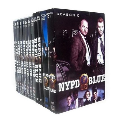 NYPD Blue: Complete TV Series Seasons 1-12 (DVD 63-Disc Set) Region 1 Sealed#