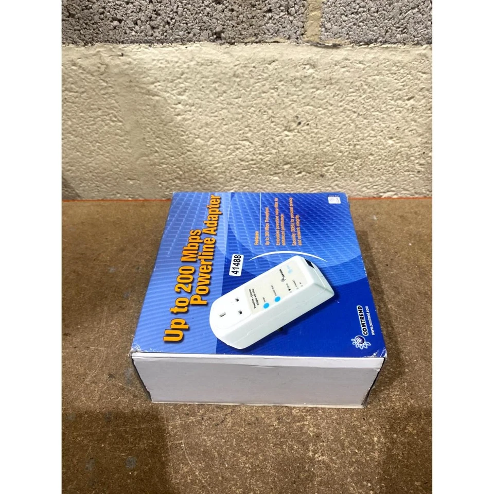Comtrend 301104-092 Powerline Ethernet Adapter White 200Mbps with Noise Filter - Image 3 of 4