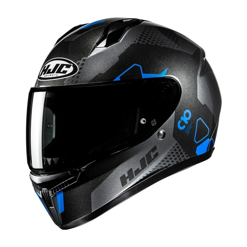 HJC C10 Aspa Black Grey Blue, photo 3 of 7