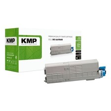 KMP OKI 46490608 BLACK Premium Toner für C 532, C 542, MC563, MC573