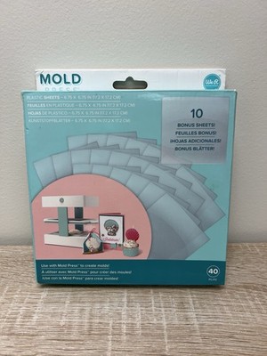 We R Memory Keepers Mold Press Plastic Sheets 40 PC 661358 New