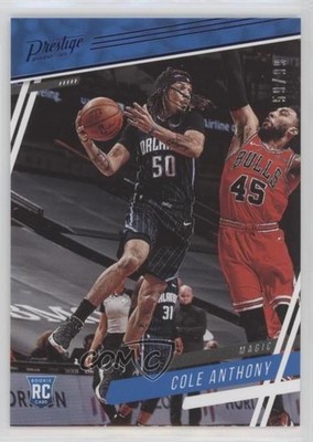 2020-21 Panini Chronicles Prestige Blue 59/99 Cole Anthony #61 Rookie RC b8h