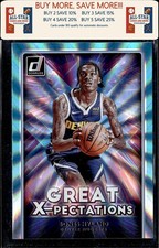 2021-22 Donruss #24 Bones Hyland Great X-pectations Holo Teal Laser Nuggets