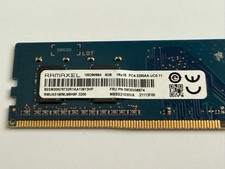 DDR4 SDRAM Ramaxel 4 GB Capacity per Module Memory (RAM) for sale