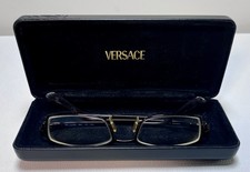 Versace Eyeglass Frames Mens 49 17 135 Rectangular MOD 041 Case Included