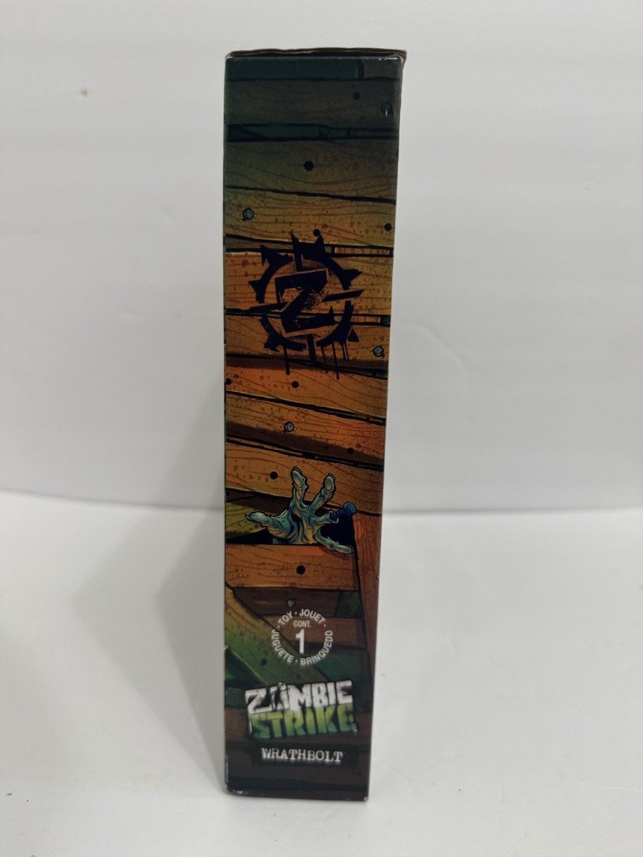 Brand New Sealed NERF Zombie Strike Wrathbolt Crossbow Black/Green