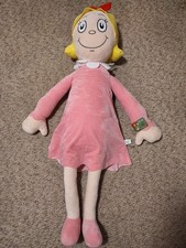 New The Grinch Stole Christmas Cindy Lou Who 48" Jumbo Plush Stuffed Animal Doll
