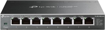 TP-Link TL-SG108S-M2 8-Port 2.5G Multi-Gigabit Network Switch Ethernet Splitter