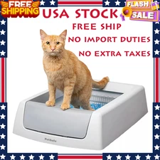 PetSafe ScoopFree Crystal Classic Automatic Self-Cleaning Cat Litter Box System