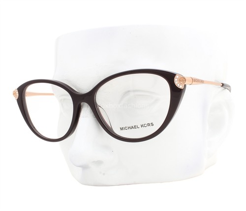 Michael Kors Savoie Eyeglasses MK4098BU 3344 Glasses Cordovan Red 53mm with Case