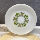 Anchor Hocking Fire King Meadow Green Milk Glass Dinner Plates – 9.75″ Set of 5