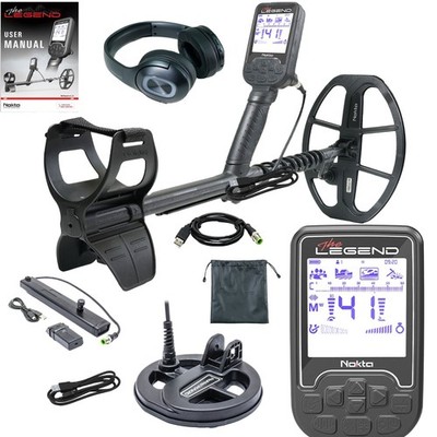 Nokta The Legend SMF Pro Pack Metal Detector w/ Wireless Headphones + LG30 Coil