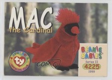 1999 Ty Beanie Babies Series 2 Chase Maple Leaf Mac the Cardinal #194 1b9b