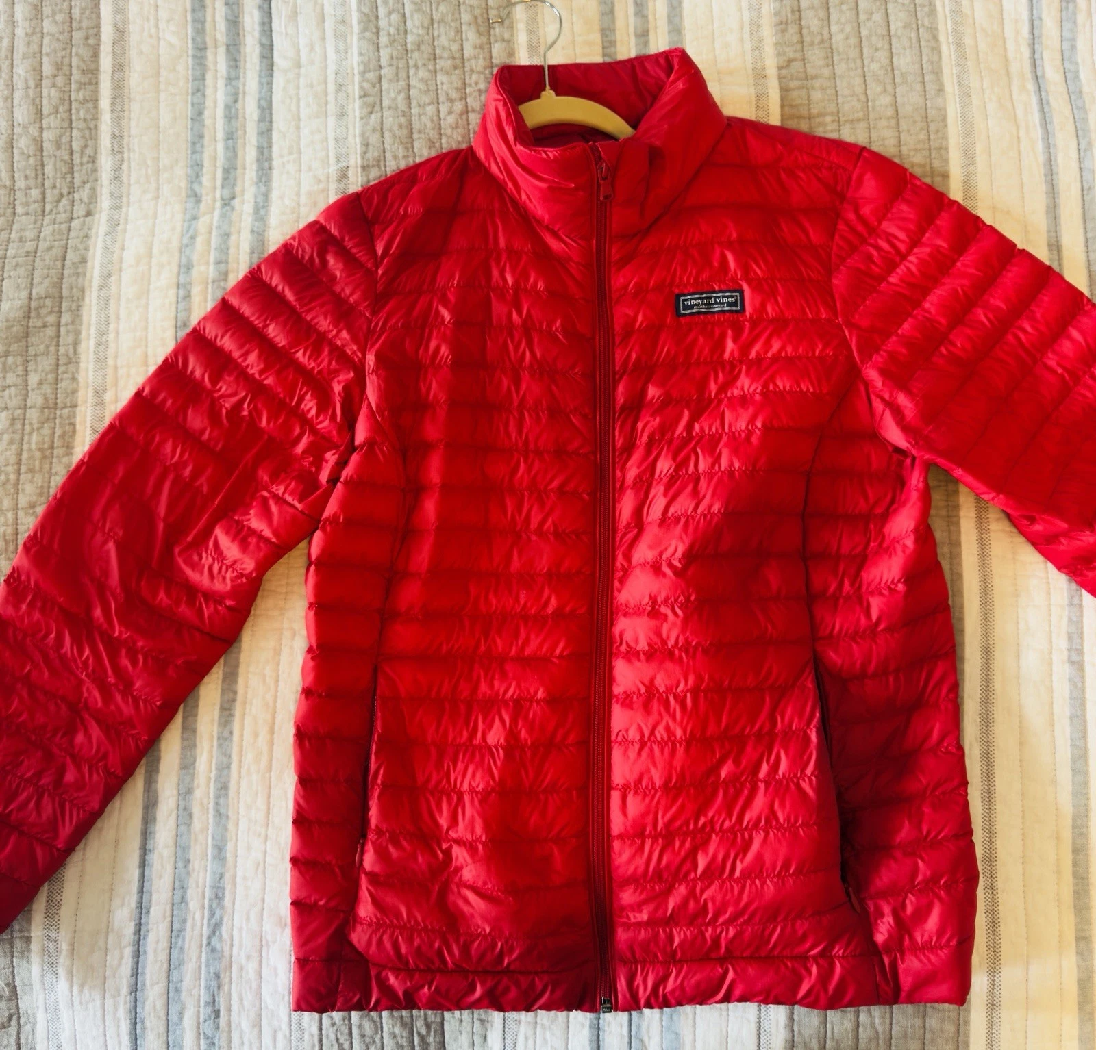Vineyard Vines Lightweight Packable Puffer Jacket Men's Size Large