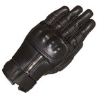 WEISE UNION BLACK GLOVES LEATHER MOTORCYCLE CRUISER BOBBER RETRO STYLE M MEDIUM