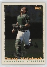 1995 Topps Cyberstats Terry Steinbach #238 0u0