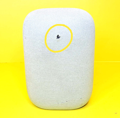  POWERS ON / NO SOUND GOOGLE NEST AUDIO GXCA6 SMART SPEAKER BLUETOOTH WIFI GRAY