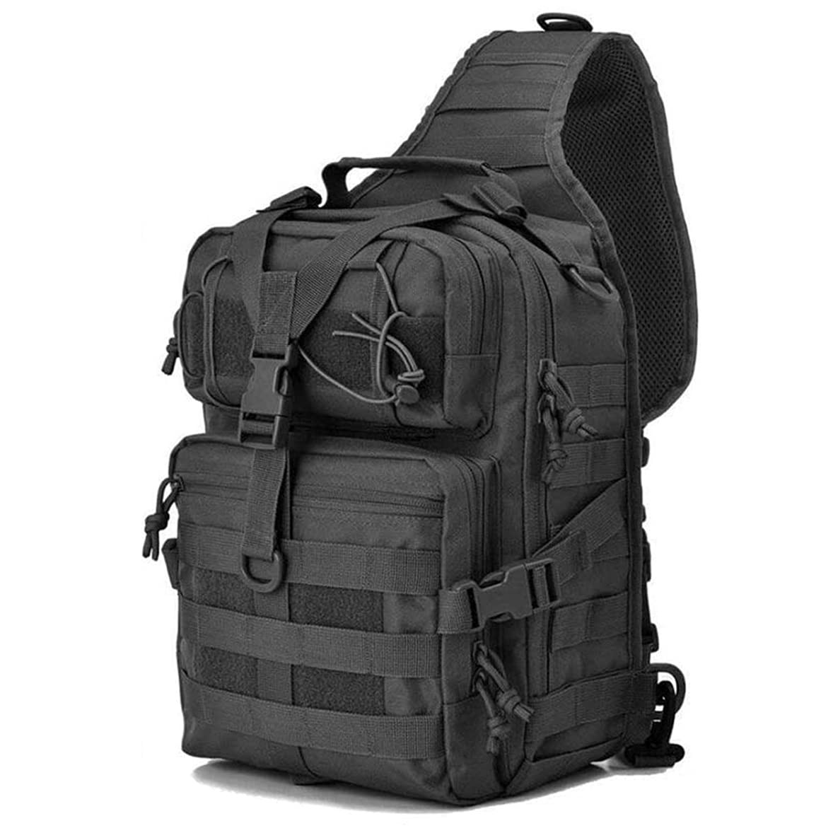 Men's Tactical Sling Backpack Military Rover Shoulder Bag Compact Molle Design