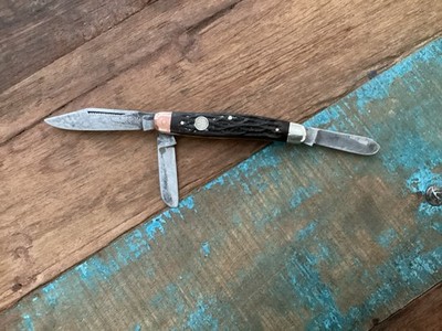 Boker Tree Brand 3 Blade Pocket Knife Solingen Germany