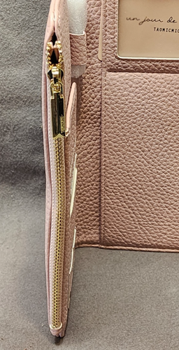 PORTAFOGLIO PASSAPORTO BLOCCO RFID ORGANIZER DOCUMENTI DI VIAGGIO MARSUPIO BORSA BORSETTA "ROSA" - Foto 7 di 11