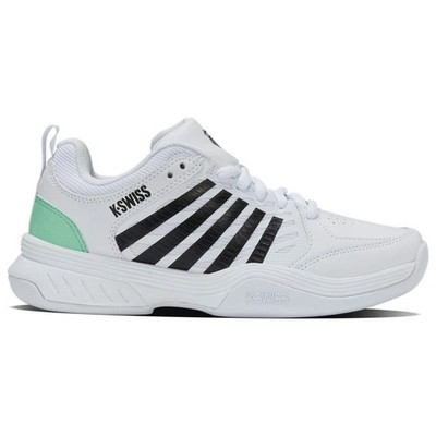 K-Swiss Tennisschuh Women´s Court Express 2 Carpet weiß/schwarz/mint -  Gr. 40