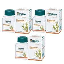 3 Pc Himalaya Shatavari Women's Wellness Increasing Breastmilk 60 Tablets