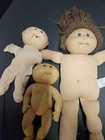 Lot Of 3 Vintage Cabbage Patch Kids Dolls.  1970's And 1980's