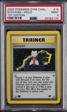 2000 POKEMON GYM CHALLENGE 1ST EDITION #18 GIOVANNI-HOLO PSA 9 on eBay
