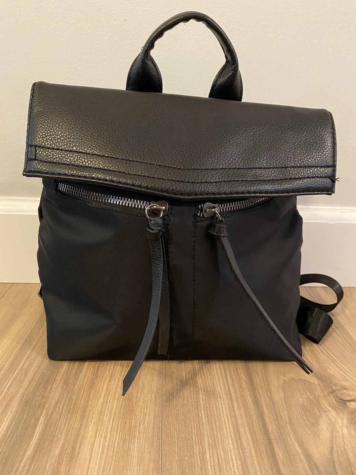 Botkier New York Trigger Small Backpack Black rea… - image 3