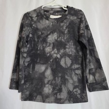 Abercrombie Kids Shirts Bundle Boys Blue Grey Tie Dye Waffle Thermal Tee 5/6 Lot