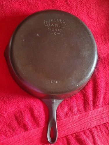 VTG Wagner Ware Sidney 0 1060S Vintage Cast Iron Skillet Pan.