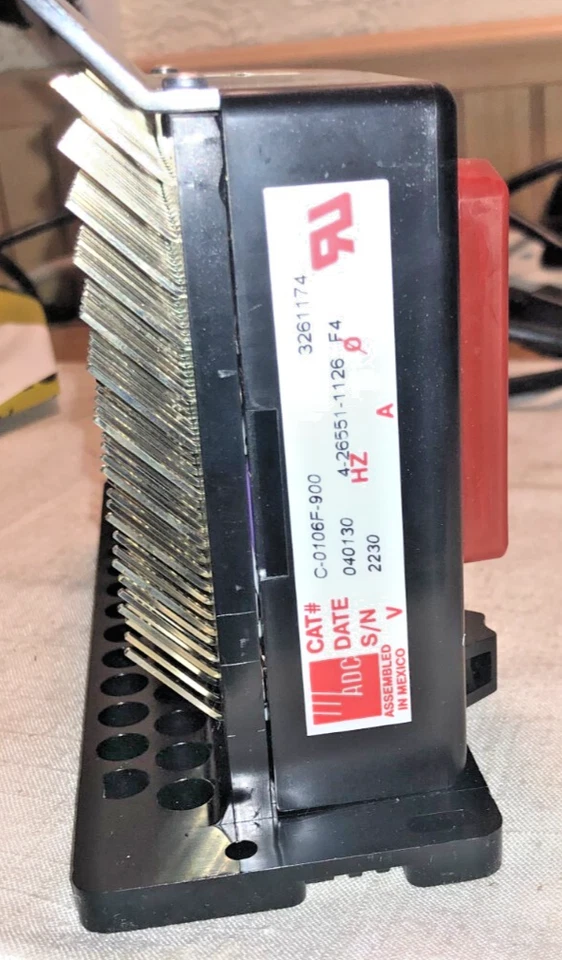 ADC C-0106F-900 Connectorized Terminal Blocks 12 x 25 Pin Pattern - Image 4 of 4