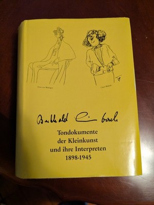 Tondokumente der Kleinkunst und ihre Interpreten 1991 KABARETT SÄNGER - Leimbach