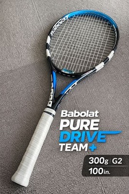 Babolat PURE DRIVE TEAM PLUS 2002 Tennis Racket Rare Blue Black Edition