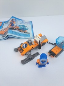 Lego City Arctic- 60032- Arctic Snowmobile- 100% Complete w/ Instructions