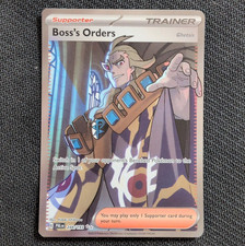 Boss's Orders (Ghetsis) 248/193 Paldea Evolved Full Art Holo ENG on eBay