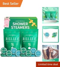 Eucalyptus Mint Shower Steamers Aromatherapy with Essential Oils - 12 Pack ...