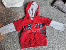 Langarmshirt in Größe 80 mit Kapuze von Bubble Gum - Hoodie - Shirt - Pullover