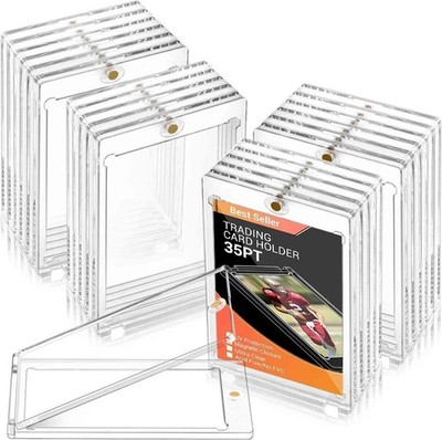 400 Pack Magnetic Card Holder One Touch Protectors For 35PT Sports Trading Cards