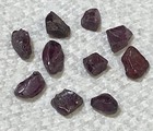 Rhodolite garnet facet rough. 26 cts. clean. good color — photo 1