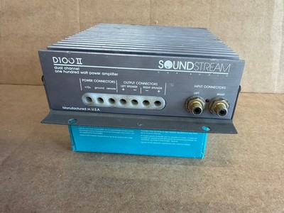 Soundstream D100 II  2 Channel Car Audio Amplifier