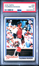 1978 Topps #60 THURMAN MUNSON New York Yankees PSA 8 NM-MT HIGH END!