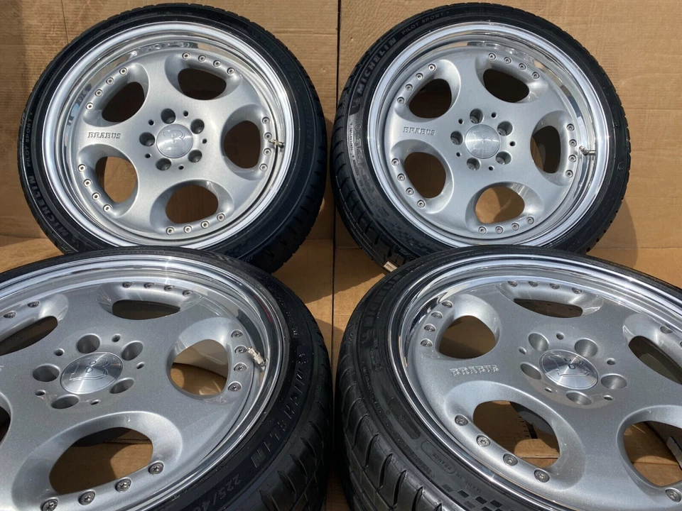 Brabus Felgen 18" Monoblock 4 Reifen Mercedes SLK R170 CLK W208 R129 SL W126 AMG - Bild 2 von 4