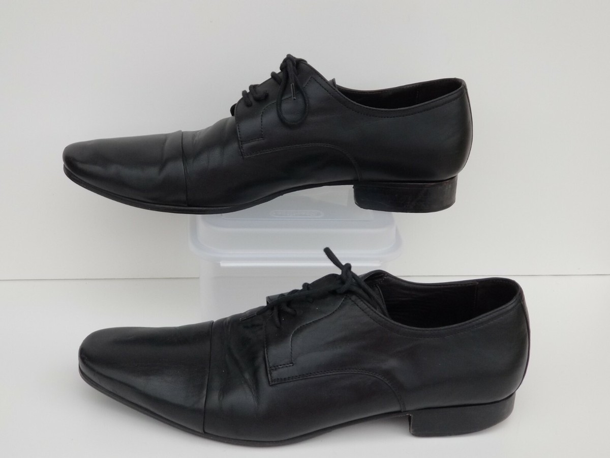 Bruno Magli Mens Black Oxford Dress Shoe Size 10 | eBay