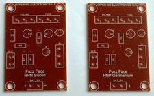 Fuzz Face Effect 2x Top Quality, Proffesionally Made PCB Stompbox PNP & NPN DIY