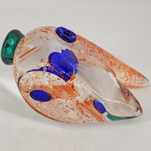 Bohemian Crystal Czech fish figurine paperweight Mid Century Modern MCM style - Picture 4 of 4