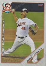2021 Bowie Baysox Ofelky Peralta RC Rookie Baltimore Orioles DR
