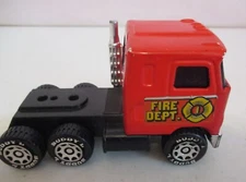 Buddy L-Fire Truck-Mack Semi Cab-1980-2 1/2""Tall-4 1/2" Long-Vintage-As Shown